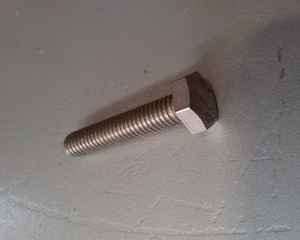 Hexagon head screw M6x30 DIN 933 SST